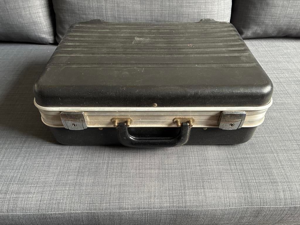 Aluminium koffer zonder sleutels, Gebruikt, 50 tot 60 cm, Slot, Ophalen of Verzenden