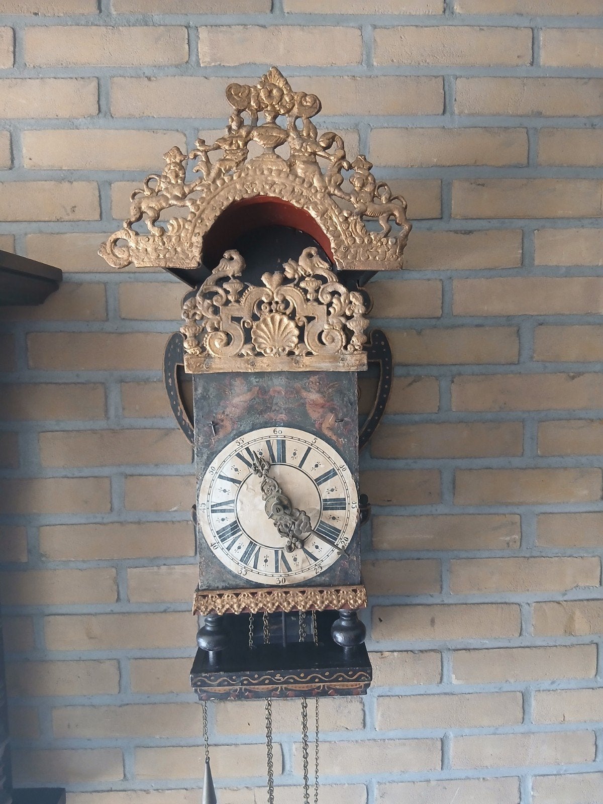 stoelklok met iets werk, Ophalen of Verzenden