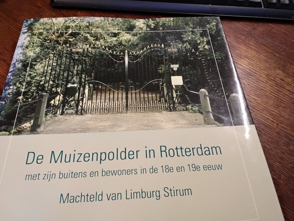 De Muizenpolder in Rotterdam in de 18e en 19e eeuw  2001, Ophalen of Verzenden, 19e eeuw, Gelezen