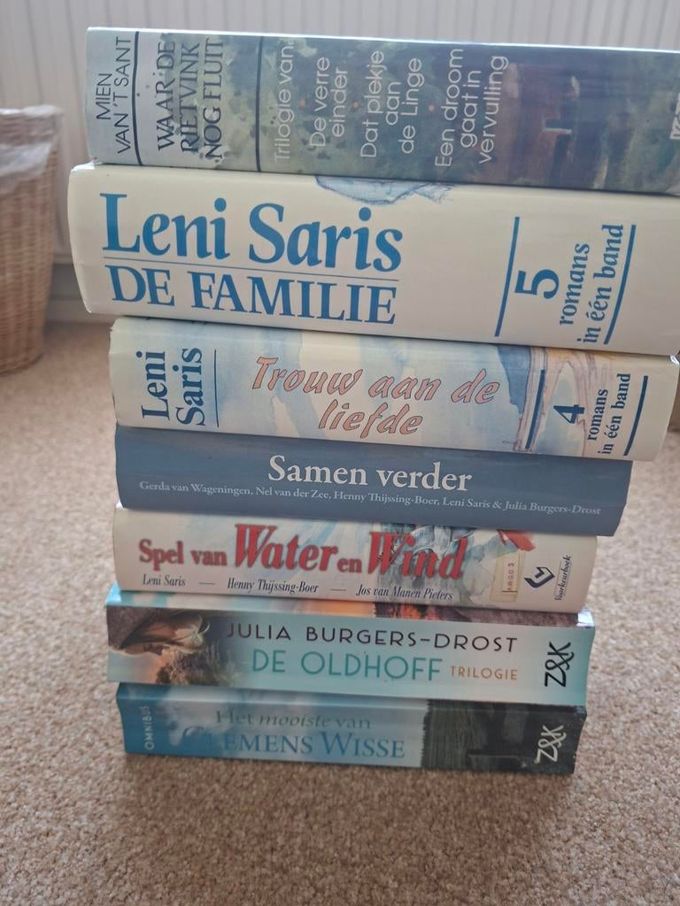Boekenpakket: Leni Saris, Julia Burgers-Drost en meer, Boeken, Romans, Gelezen, Nederland, Ophalen of Verzenden