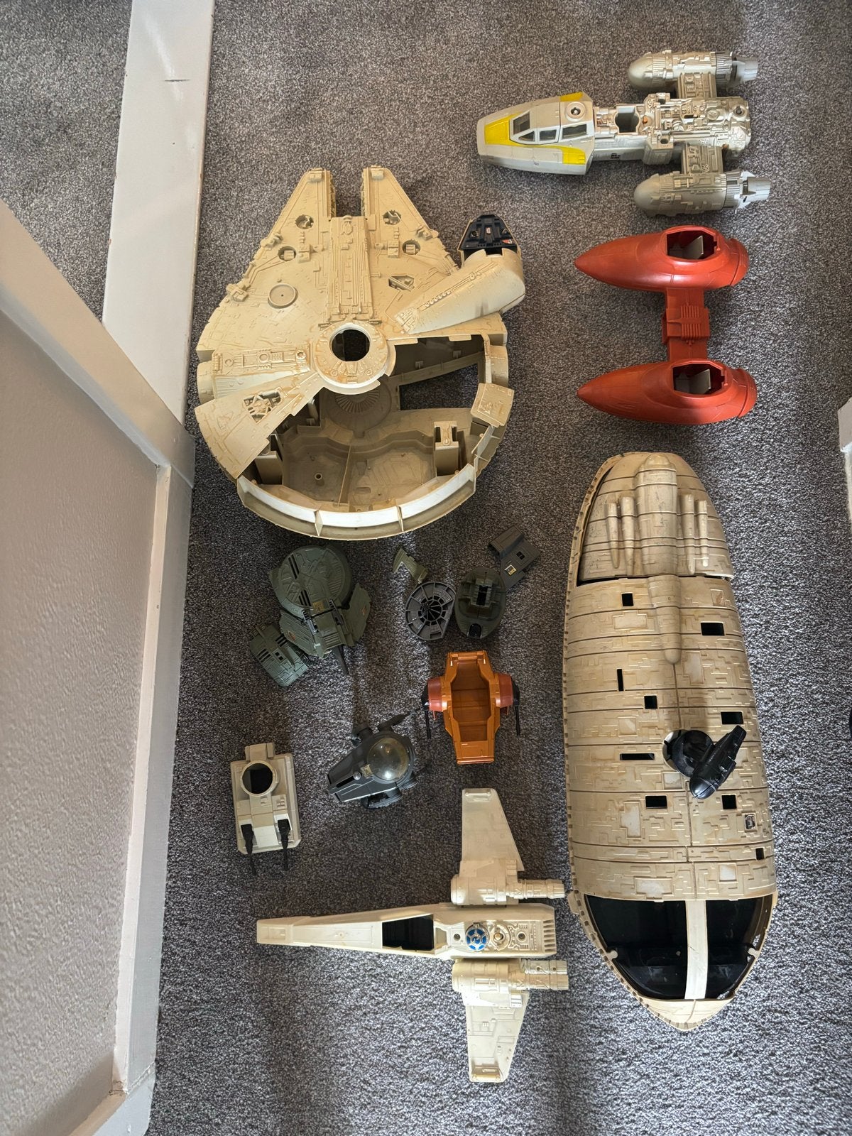 Star Wars Vintage graveyard, Kinderen en Baby's, Speelgoed | Speelgoedvoertuigen, Ophalen of Verzenden, Gebruikt