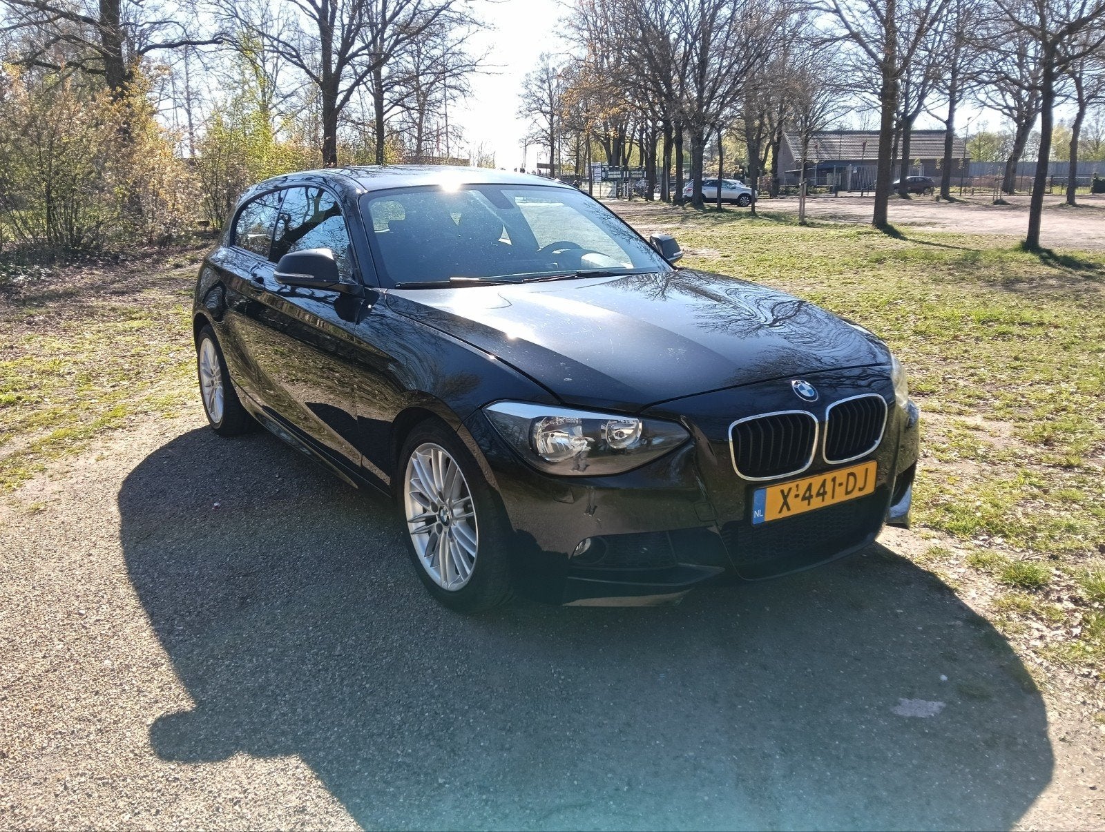 BMW 1-Serie 116I 100KW 3DR 2012 Zwart inruil camper mogelijk, 1-Serie, Zwart, 4 cilinders, 4 stoelen