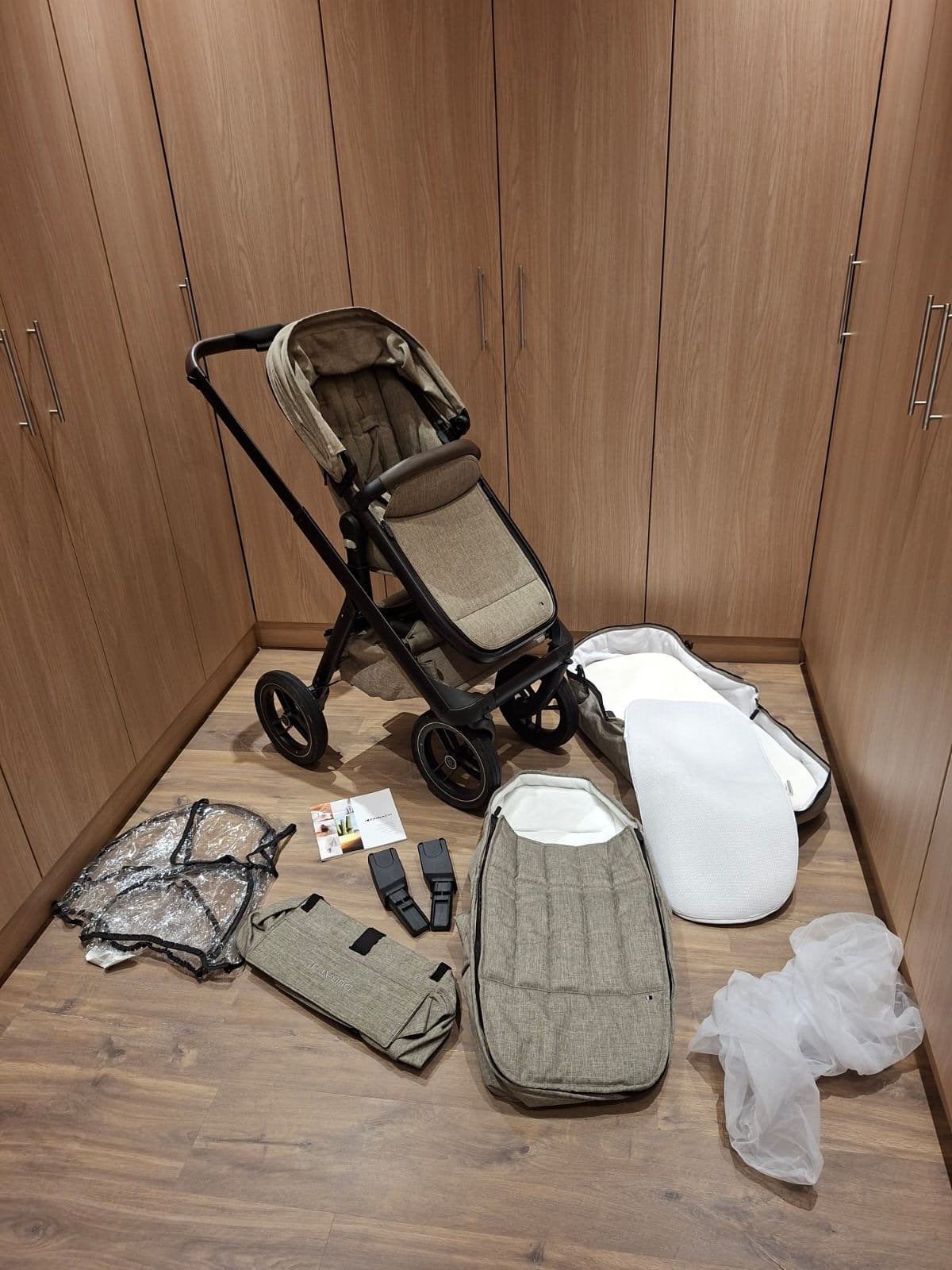 Dubatti two in one combi kinderwagen/buggy, Kinderen en Baby's, Ophalen of Verzenden, Zo goed als nieuw, Overige merken