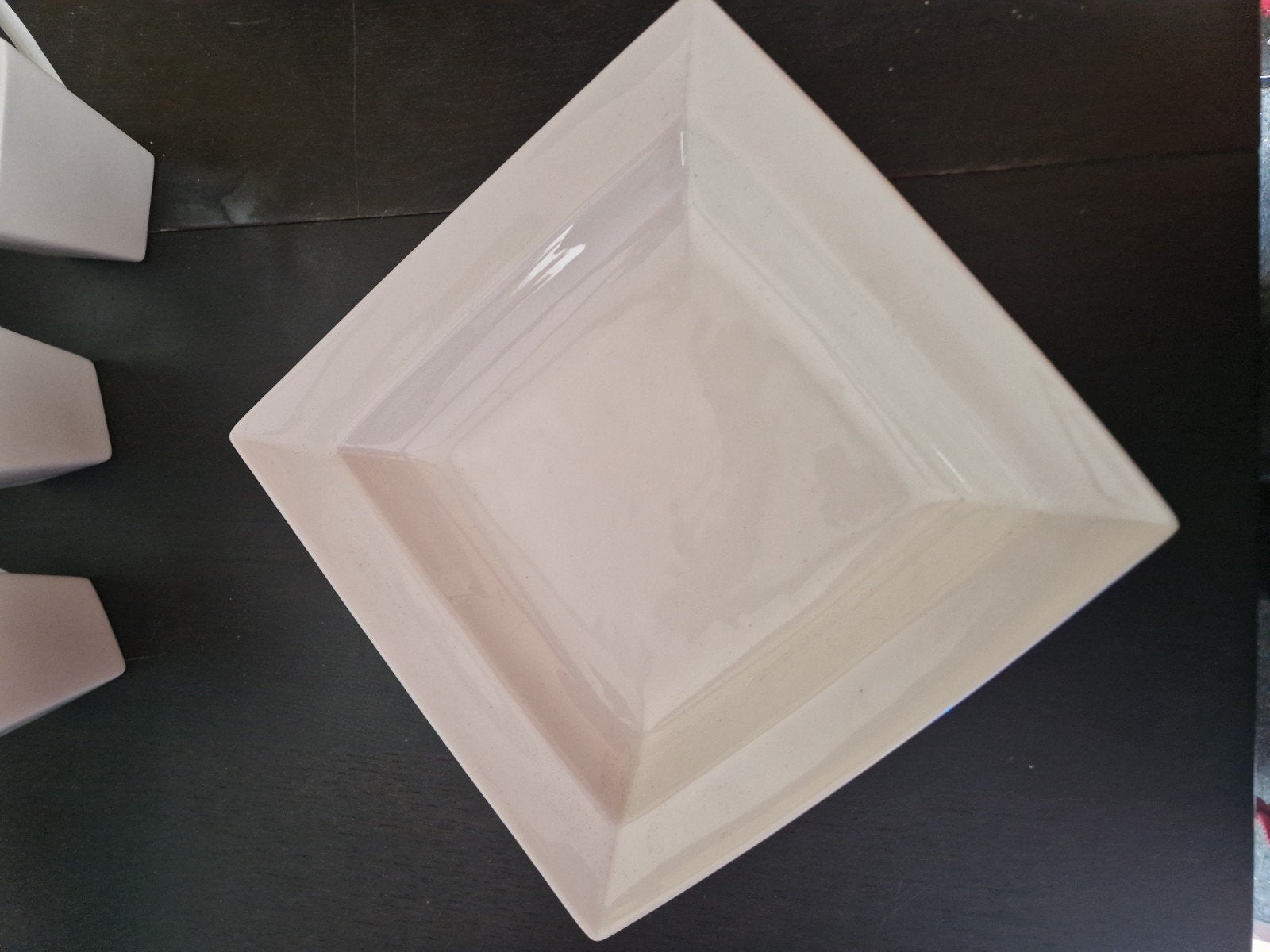 Xenos schaal vierkante servies, Overige merken, Ophalen of Verzenden, Overige stijlen, Porselein