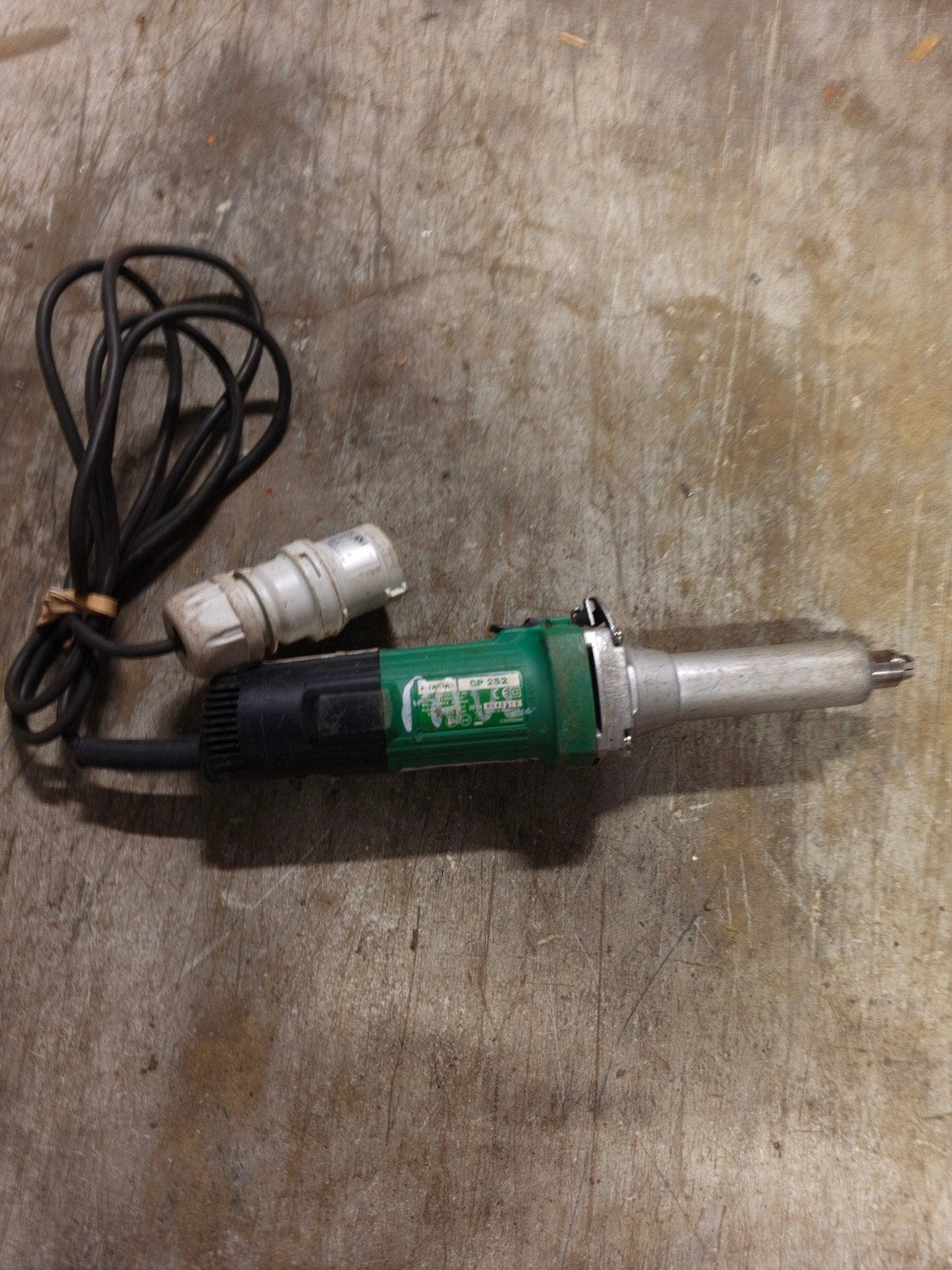 Hikoki  GP2S2 rechte slijper  / stiftslijper 110 volt, Ophalen of Verzenden, Minder dan 700 watt, Haakse handslijpmachine