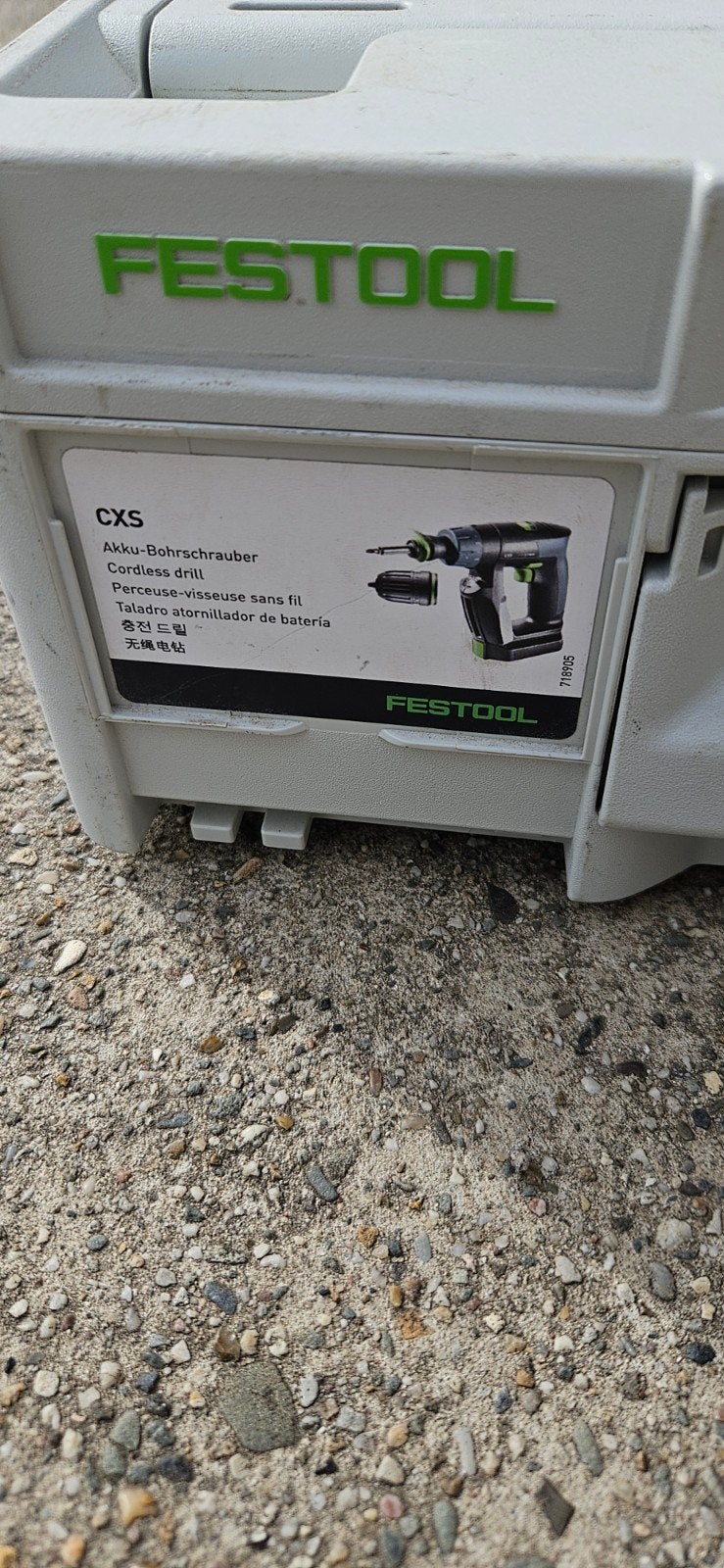 Festool Boormachine CXS - Compact en Krachtig, Boormachine, Variabele snelheid, Ophalen of Verzenden, Zo goed als nieuw
