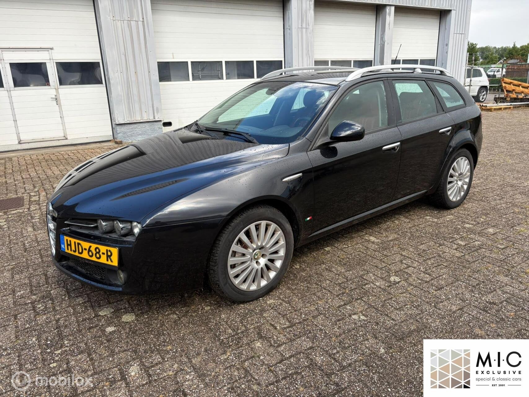 Alfa 159 3.2 JTS Q4 Q-tronic Distinctive | 126.000 km, Auto's, Alfa Romeo, Automaat, 3195 cc, Gebruikt, Zwart