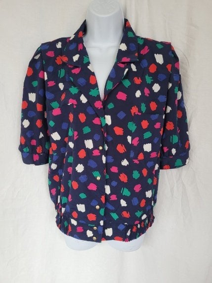 Gave jaren '60/ '70 blouse mt 40 merk Presence, Maat 38/40 (M), ., Ophalen of Verzenden, Zo goed als nieuw