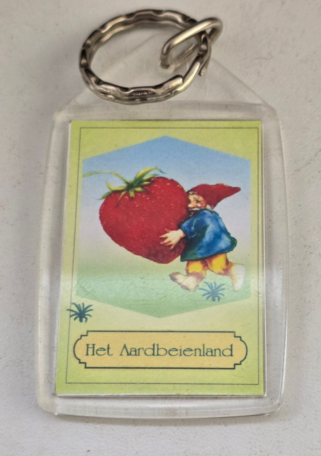 Sleutelhanger Het Aardbeienland Horst, Verzamelen, Sleutelhangers, Ophalen of Verzenden