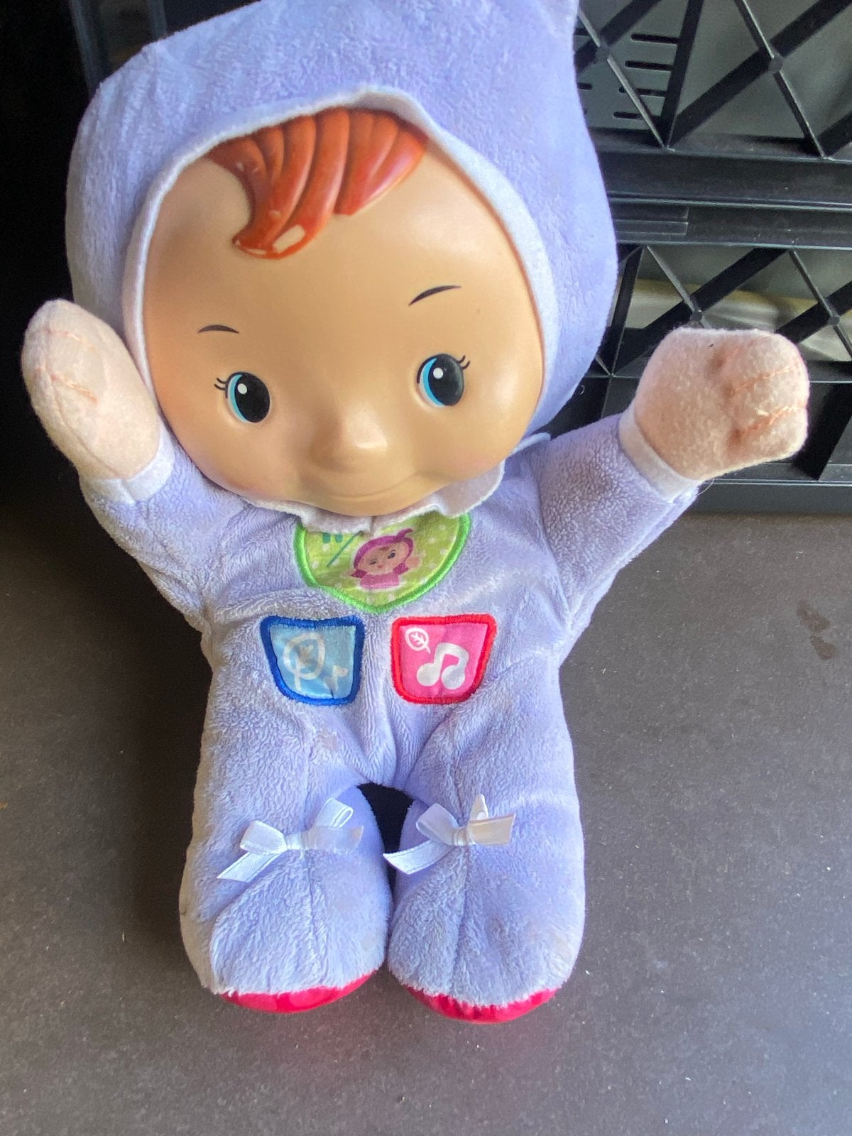 VTech Baby Slaapliedje Baby Knuffel - Paars, Ophalen of Verzenden, Gebruikt, Overige typen, Met licht