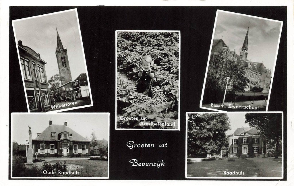 Groeten uit Beverwijk, Ophalen of Verzenden, 1960 tot 1980, Gelopen, Noord-Holland