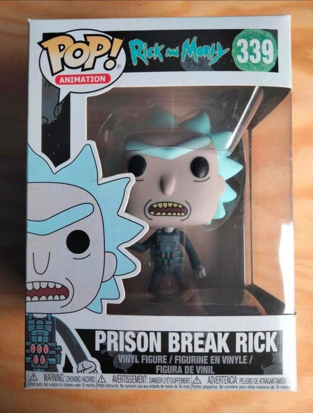 339 Prison Break Rick Rick And Morty Funko Pop, Ophalen of Verzenden, Zo goed als nieuw