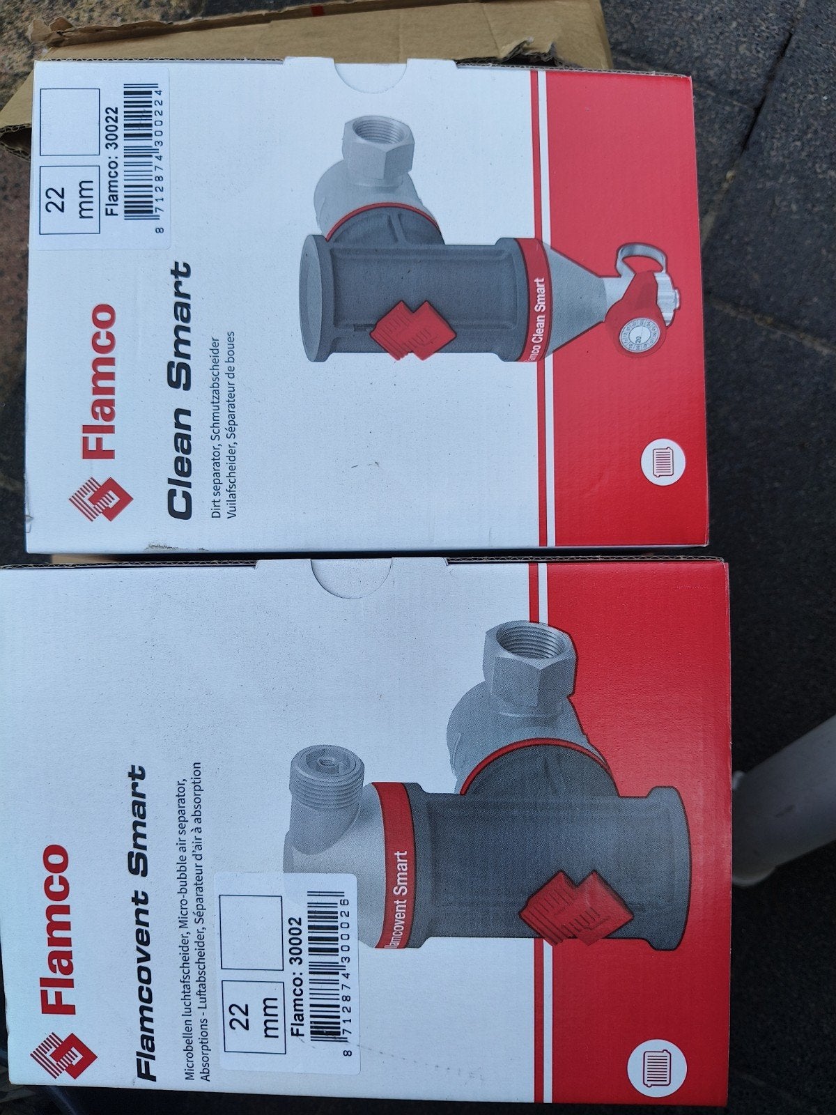 Flamco Clean Smart vuilafscheider & Flamcovent Smart luchtaf, Ophalen of Verzenden, Nieuw, Overige typen