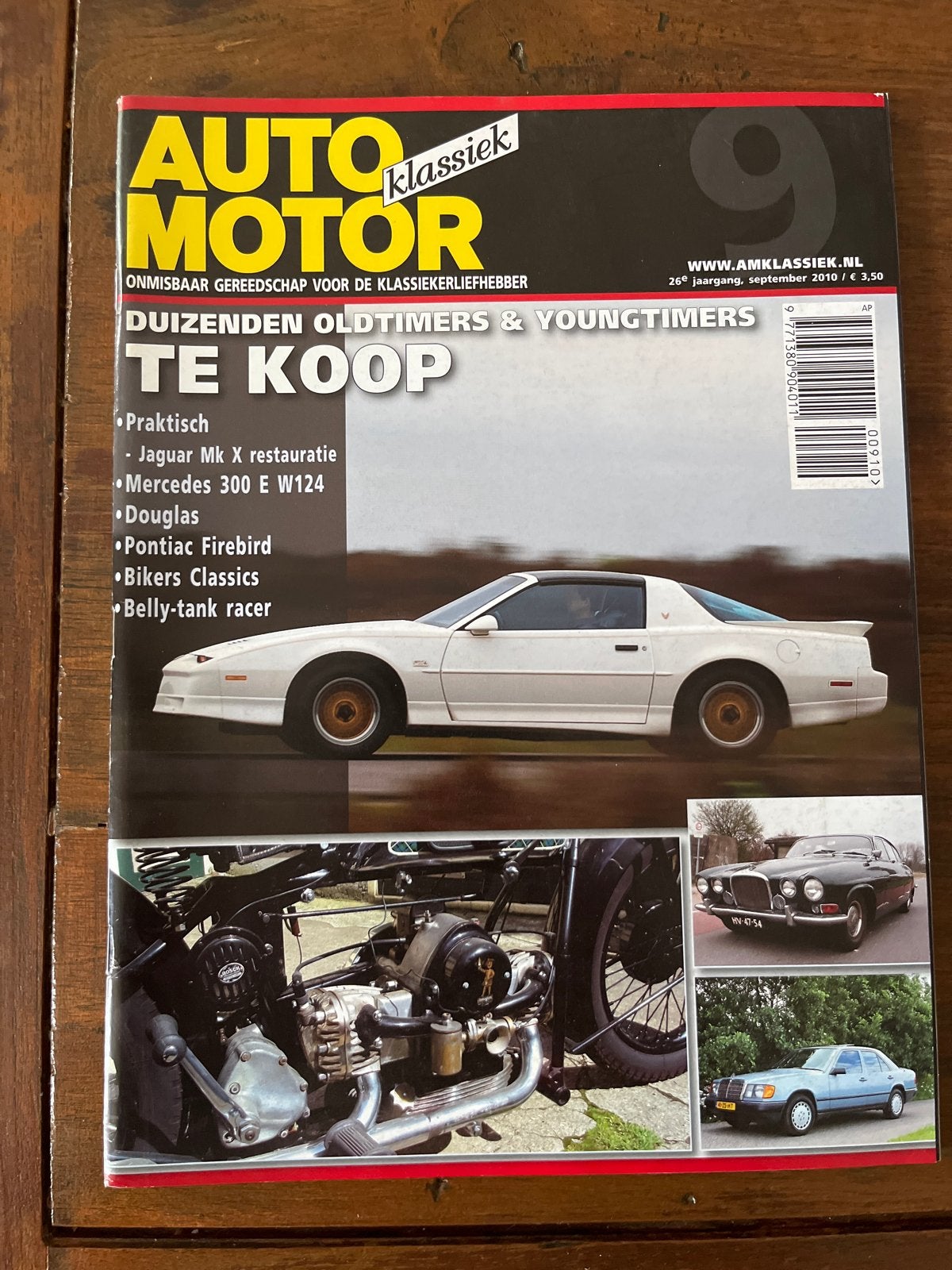 AMK: Pontiac Firebird, Mercedes 300 E W124,Jaguar Mk X, Ophalen of Verzenden, Gelezen, Algemeen