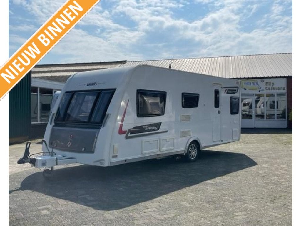 Elddis Affinity 530 bj.2014 MOVER, ZAKLUIFEL!!!, Overige typen, Elddis, Schokbreker, Bedrijf