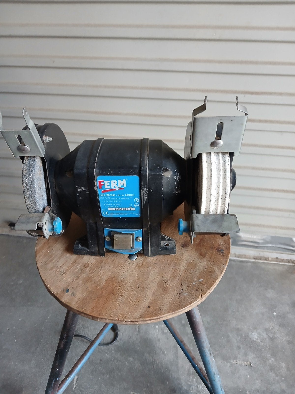 Ferm FSMC-200/150N bankslijpmachine, Ophalen
