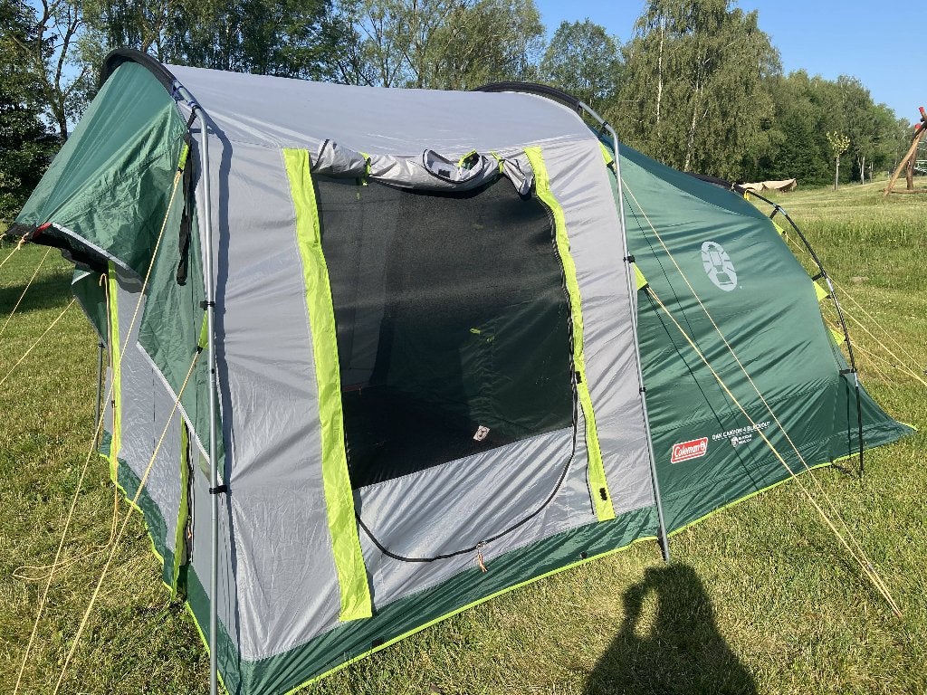 Coleman Oak Canyon 4 persoons tent, Ophalen of Verzenden, Gebruikt, Tot en met 4