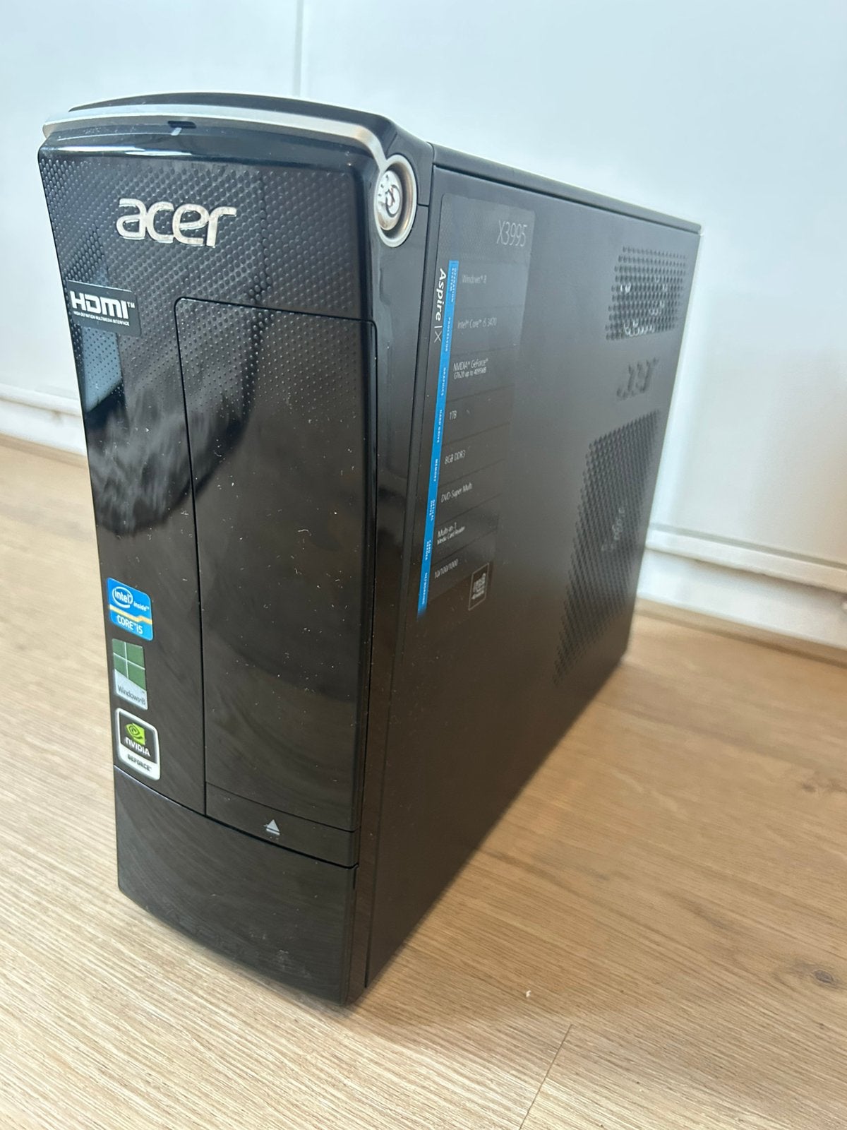 Acer Aspire X3995 Desktop PC - Compacte en Krachtige Compute, Gebruikt, HDD, 2 tot 3 Ghz, Ophalen of Verzenden