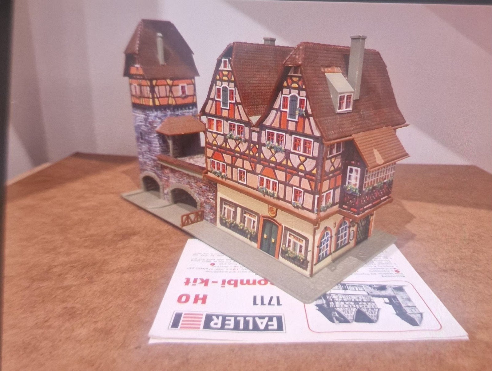 FALLER HO 1711 MUSEUM, Ophalen of Verzenden, Gelijkstroom of Wisselstroom, Brug, Tunnel of Gebouw, Overige merken