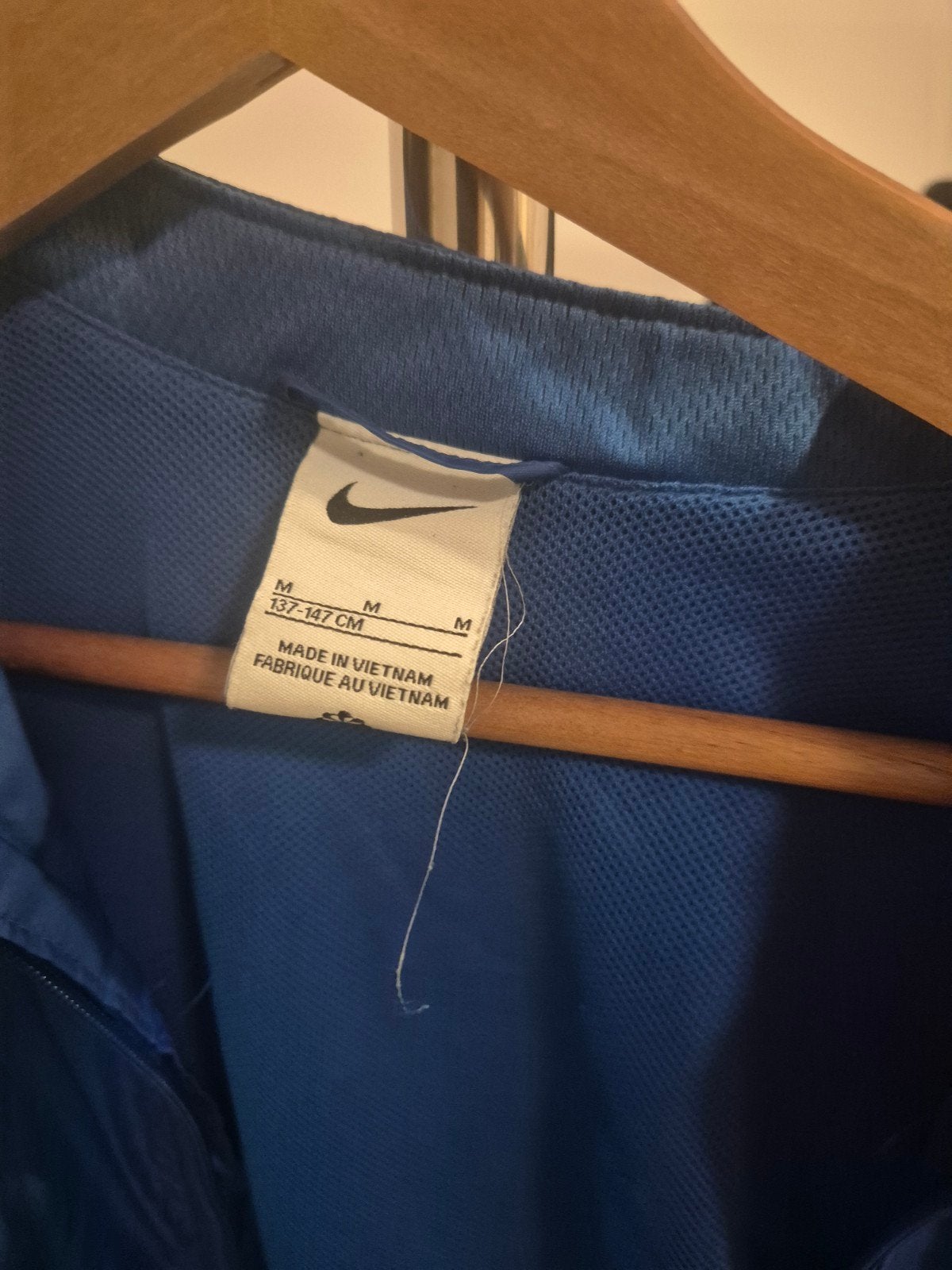 Nike jongens training jas maat m, Ophalen, Zwart, Nike, Overige maten