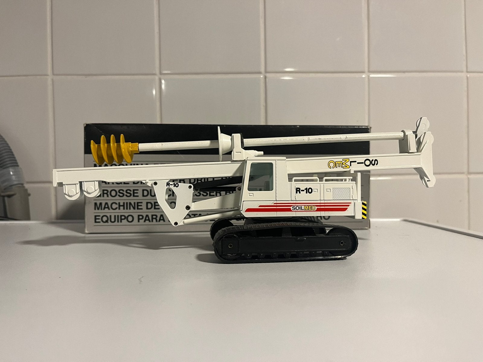 Soilmec R-10 1/50 Conrad NZG, Ophalen of Verzenden, Zo goed als nieuw, Hijskraan, Tractor of Landbouw, Conrad