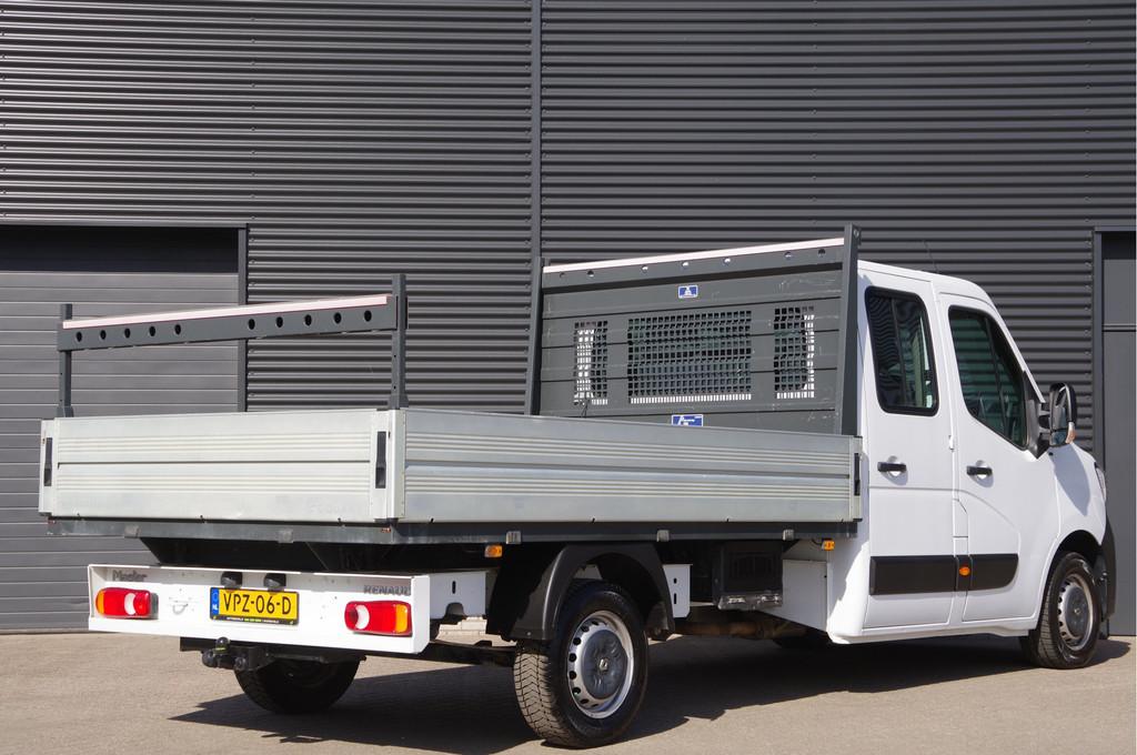 Renault Master T35 2.3 dCi L3 OPEN LAADBAK, 150PK, DC-7P, AI, Voorwielaandrijving, Gebruikt, 4 cilinders, Wit