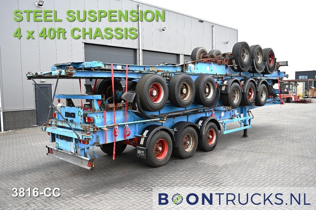 Blumhardt Cont.-Sal 40.24 E €16900 STACK PRICE | 4x FIXED, Auto's, Vrachtwagens, Bedrijf, Te koop, Aanhangers en Opleggers, Overige brandstoffen