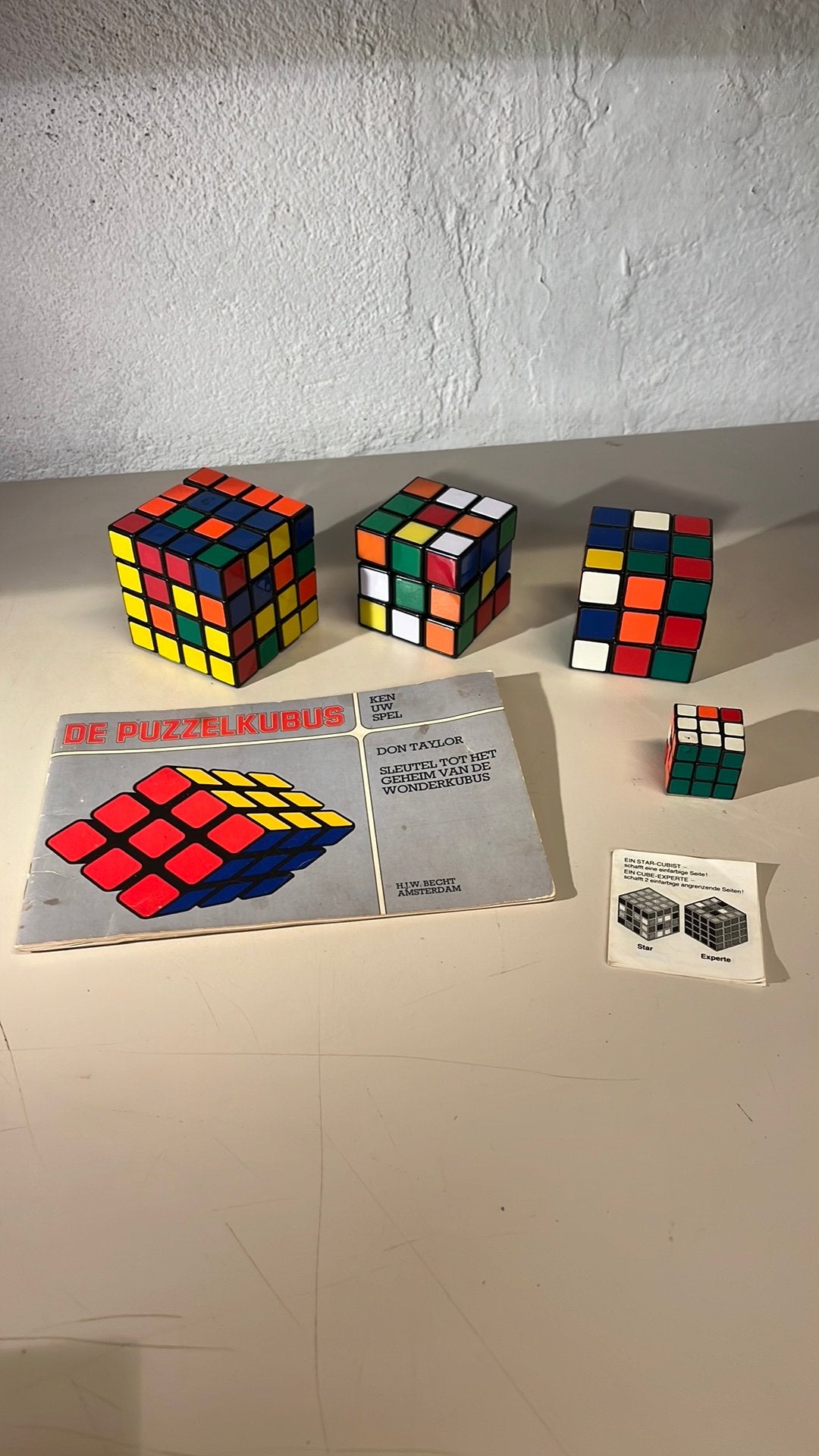 Wonderkubussen denksport spelletjes, Ophalen of Verzenden, Minder dan 500 stukjes, Zo goed als nieuw, Rubik's of 3D-puzzel
