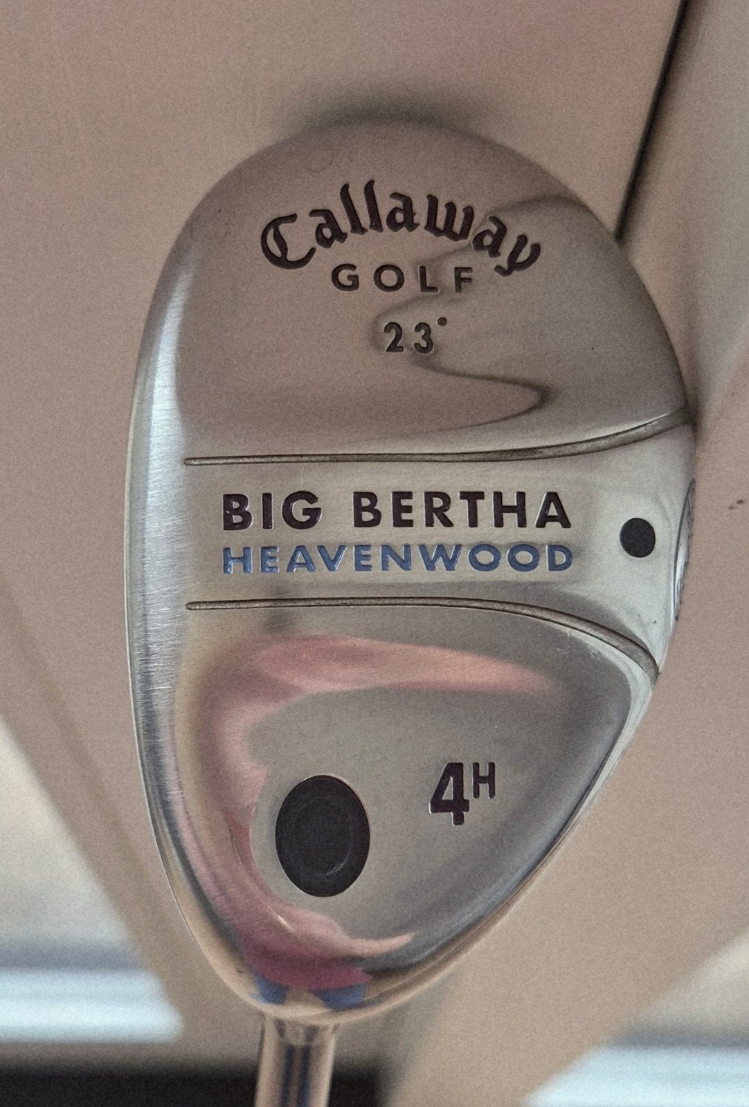 Callaway Big Bertha heavenwood 4h 23⁰ LINKSHANDIG Lady flex, Sport en Fitness, Golf, Ophalen, Club, Callaway