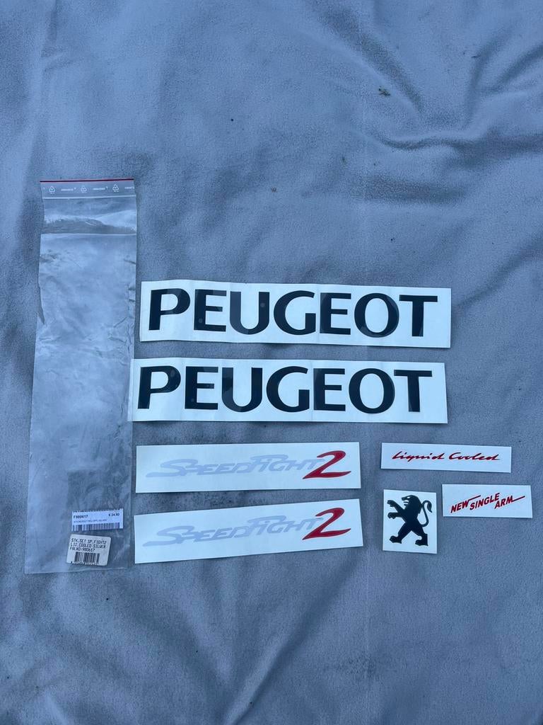 Peugeot Speedfight 2 Stickerset, Ophalen, Zo goed als nieuw, Overige typen, Peugeot