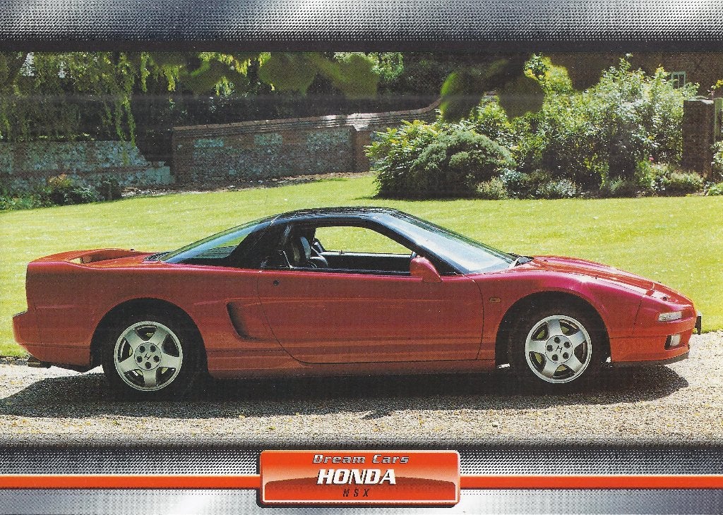 Ma440 foto honda nsx, Verzamelen, Ophalen of Verzenden, Voor 1940, Zo goed als nieuw, Overige onderwerpen