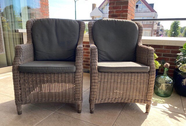 Luxe 4SO Brighton Seasons Oudoor fauteuils tuinstoelen, Tuin en Terras, Ophalen, Zo goed als nieuw, Wicker