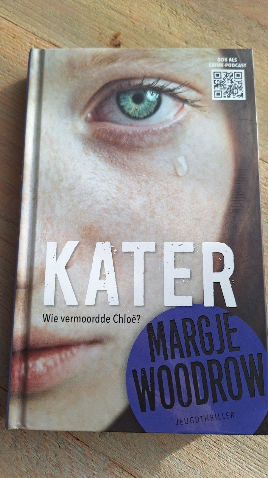 Kater - Jeugdthriller van Margje Woodrow, Ophalen of Verzenden, Zo goed als nieuw, Margje Woodrow, Nederland