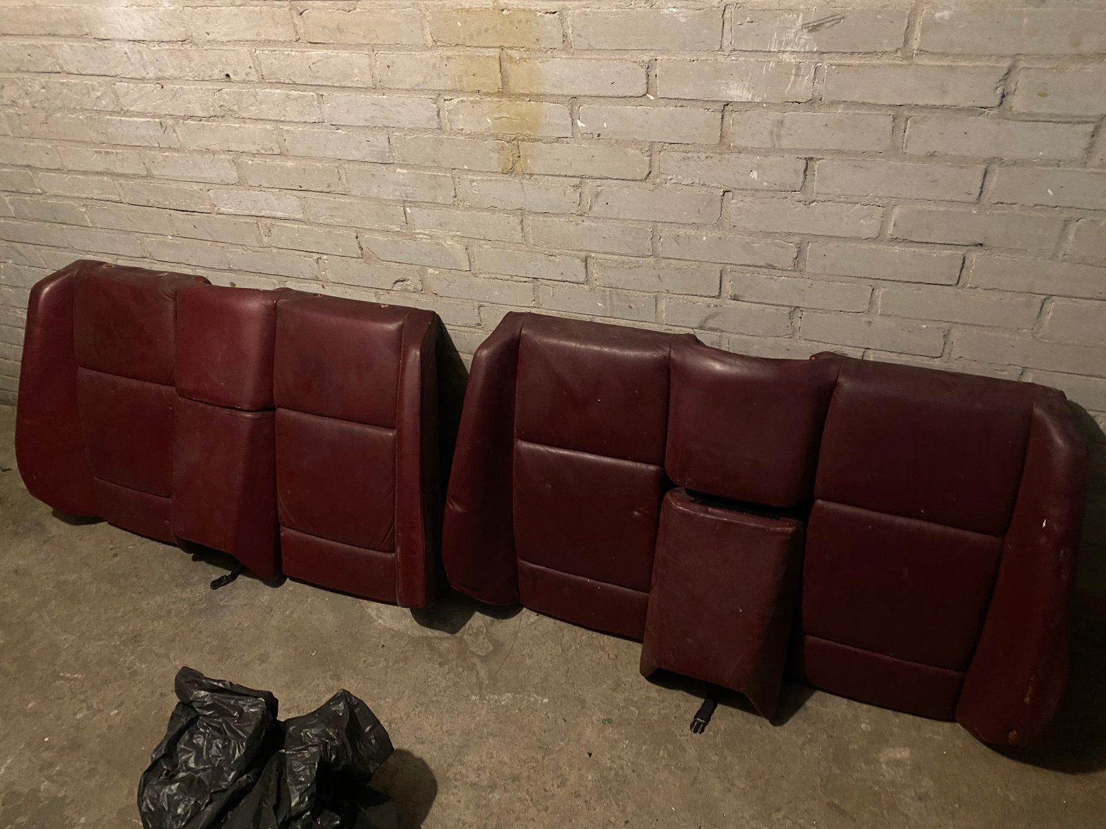 BMW E36 CABRIO ACHTER RUG LEUNINGEN 3 STUKS, Ophalen, BMW