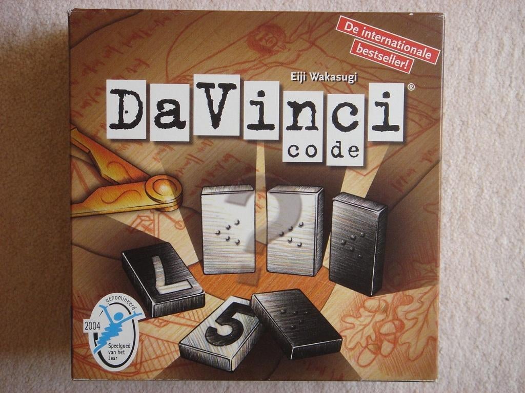 LEUK: DaVinci Code, Hobby en Vrije tijd, Gezelschapsspellen | Bordspellen, Een of twee spelers, Ophalen, Gebruikt, Identity Games