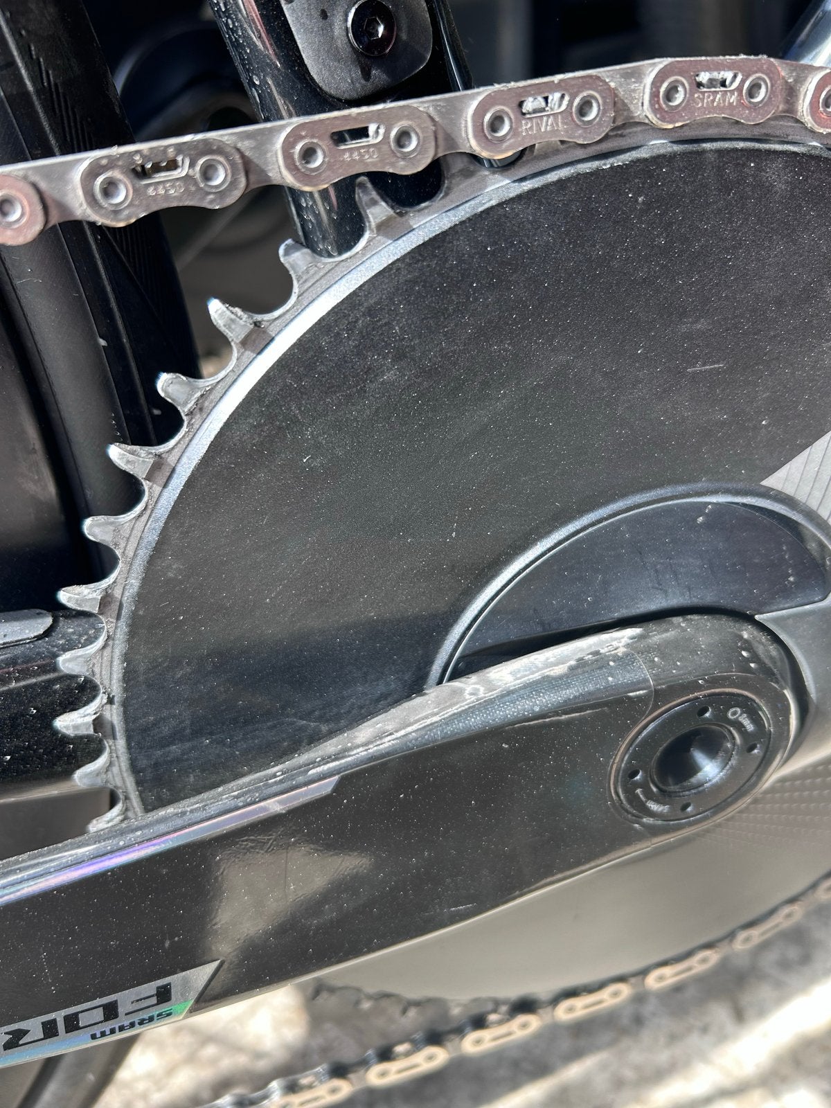 SRAM Powermeter blad 52T (zonder crankarmen), Fietsen en Brommers, Fietsonderdelen, Ophalen of Verzenden, Gebruikt, Racefiets