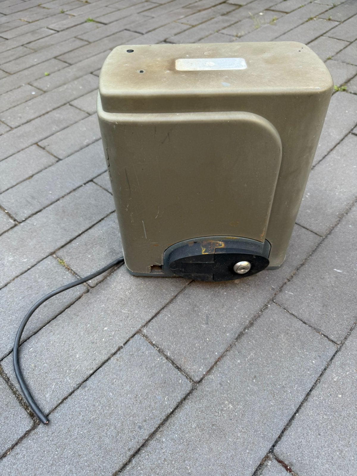 Tuindeur hekdeur automaat met a.b., 40 liter of meer, Ophalen, Zo goed als nieuw, Kunststof