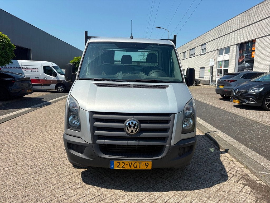 Volkswagen Crafter 35 2.5 TDI Open Laadbak | 131.084 KM | 1e, Auto's, Bestelauto's, Gebruikt, Zwart, Volkswagen, 2800 kg