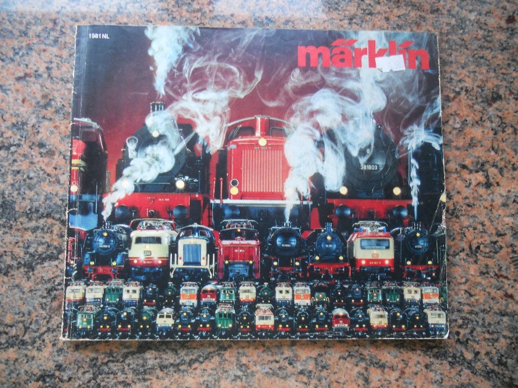 Märklin catalogus 1981, Wisselstroom, Gebruikt, Märklin, Boek, Tijdschrift of Catalogus