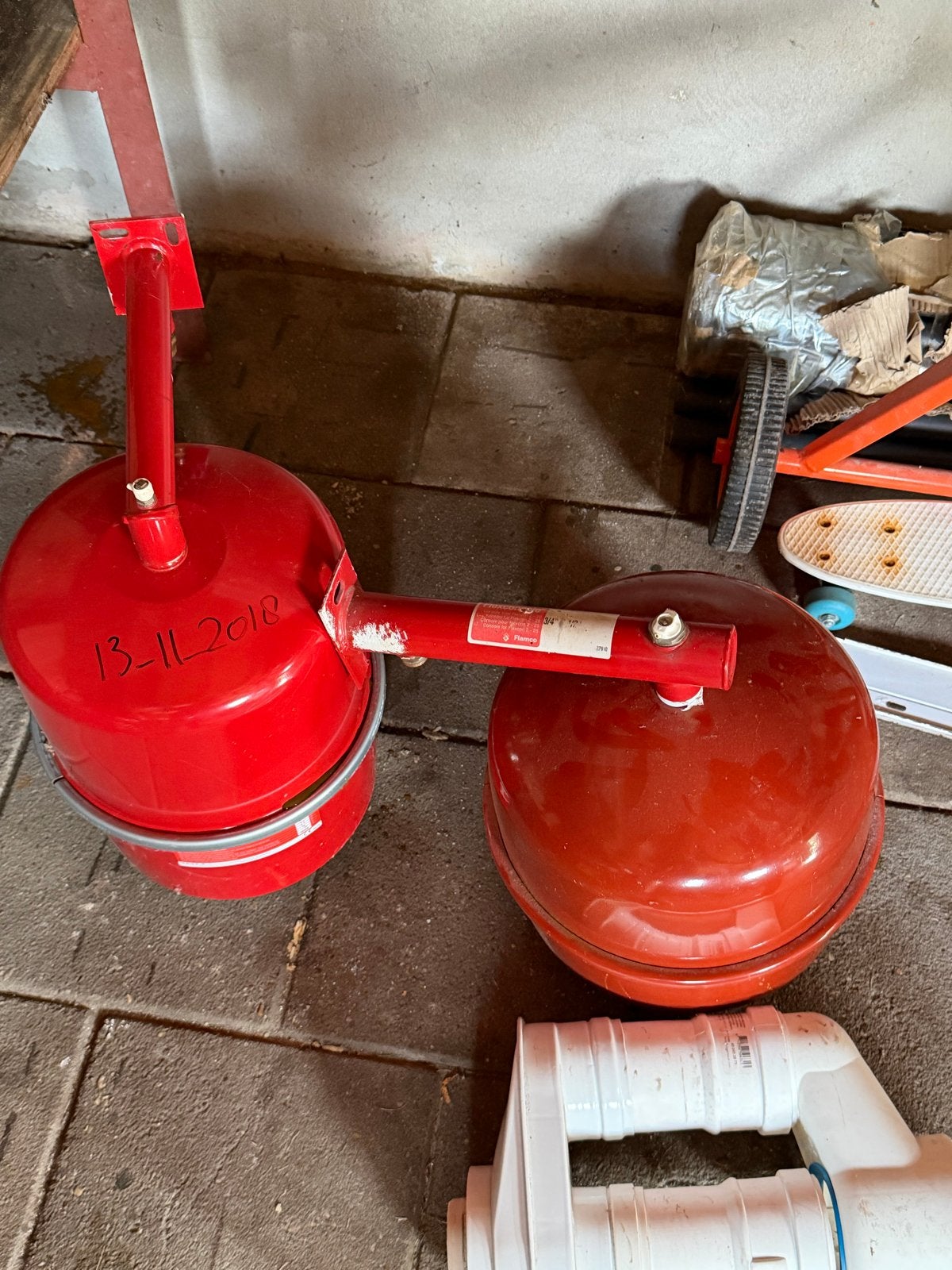 Flexcon expansievat voor verwarmingssystemen, Ophalen, 30 tot 80 cm, Gebruikt, Overige typen