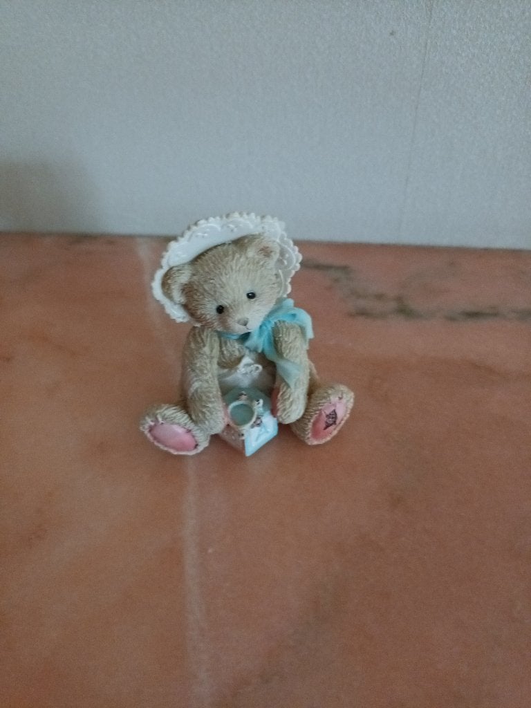 Cherished teddies, Ophalen of Verzenden, Gebruikt, Beeldje, Cherished Teddies