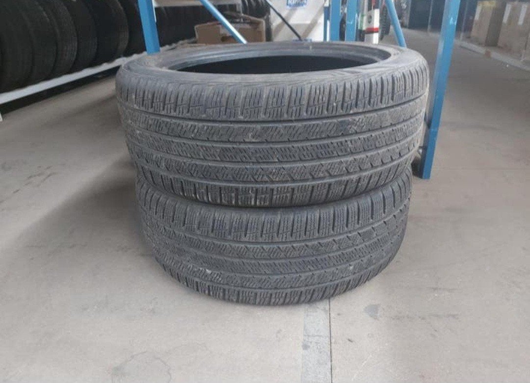 2 x 215/50R18 92W Vredestein Quatrac Pro all season band, Ophalen