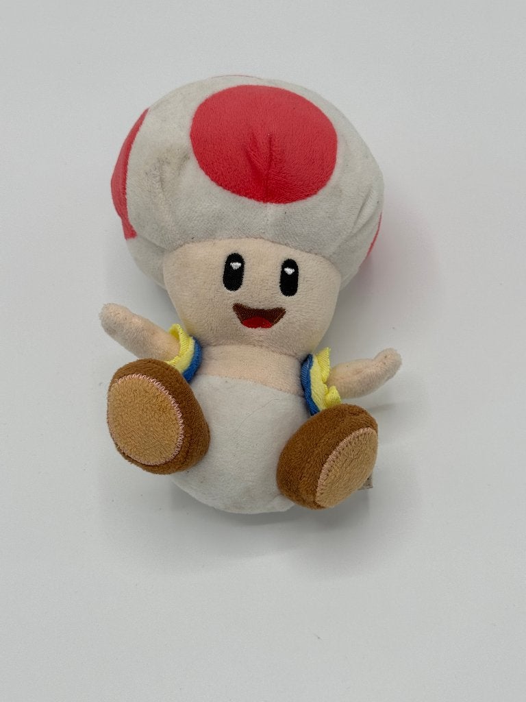 Kleine officiële Nintendo Super Mario Toad knuffel, Overige typen, Ophalen of Verzenden, Nintendo, Klein (minder dan 20 cm)