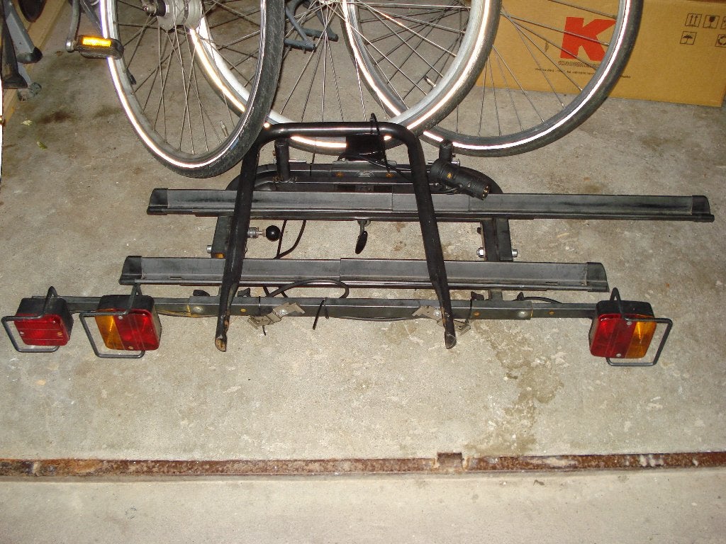 Fietsendrager 1,, Auto diversen, Ophalen, 2 fietsen, Gebruikt, Trekhaakdrager