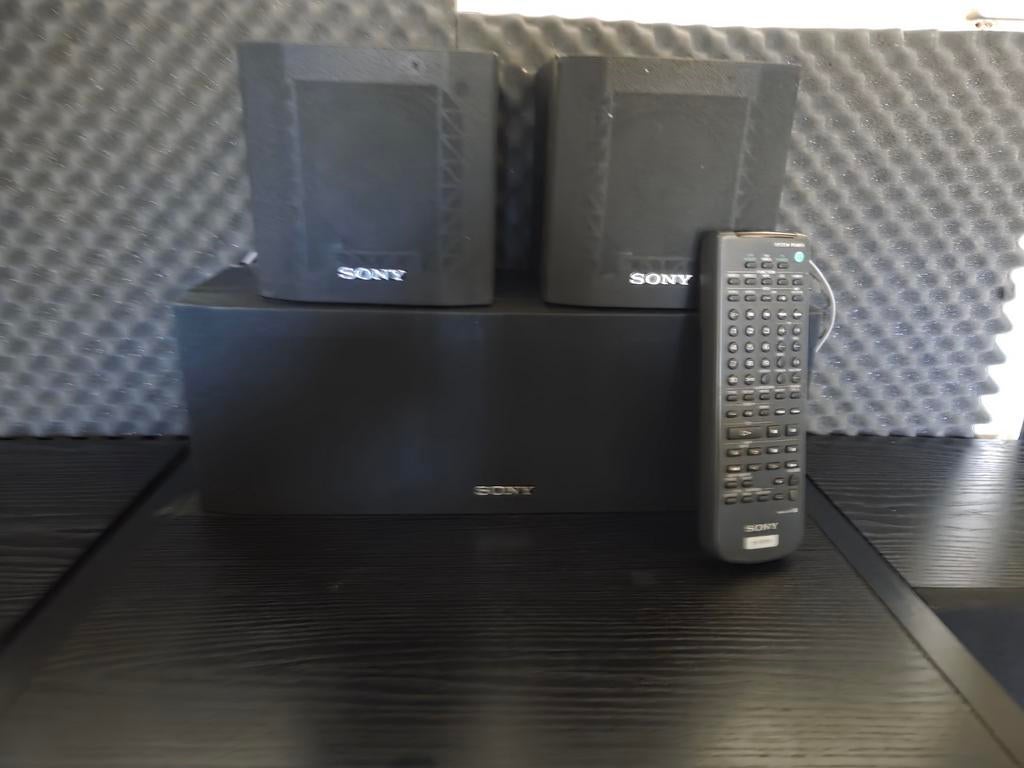 Sony Stereo Toren met CD-speler (klepje defect), Ophalen of Verzenden, Gebruikt, Tuner of Radio, Sony