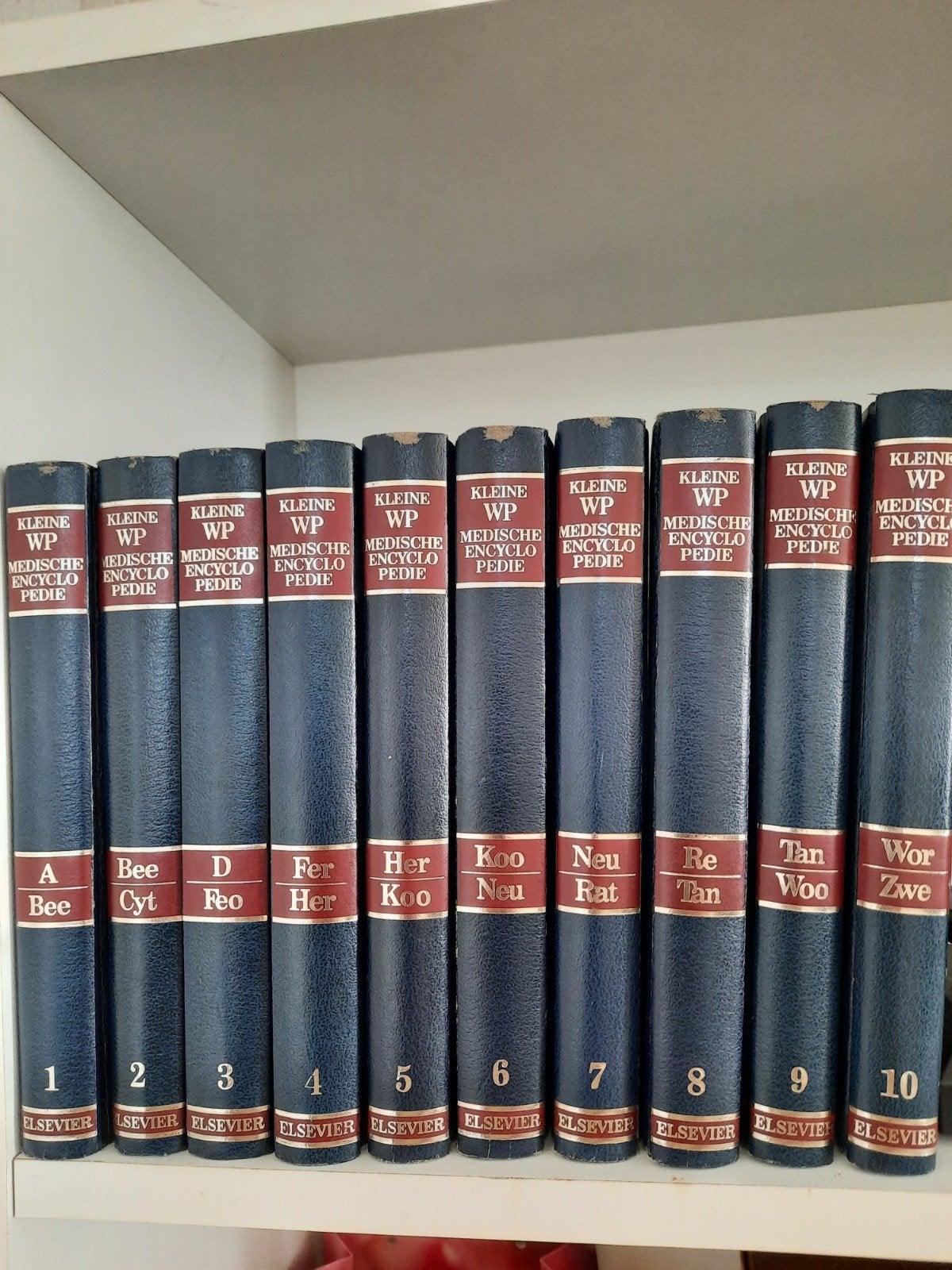 Complete set Kleine WP Medische Encyclopedie (10 delen), Boeken, Encyclopedieën, Ophalen of Verzenden, Medisch