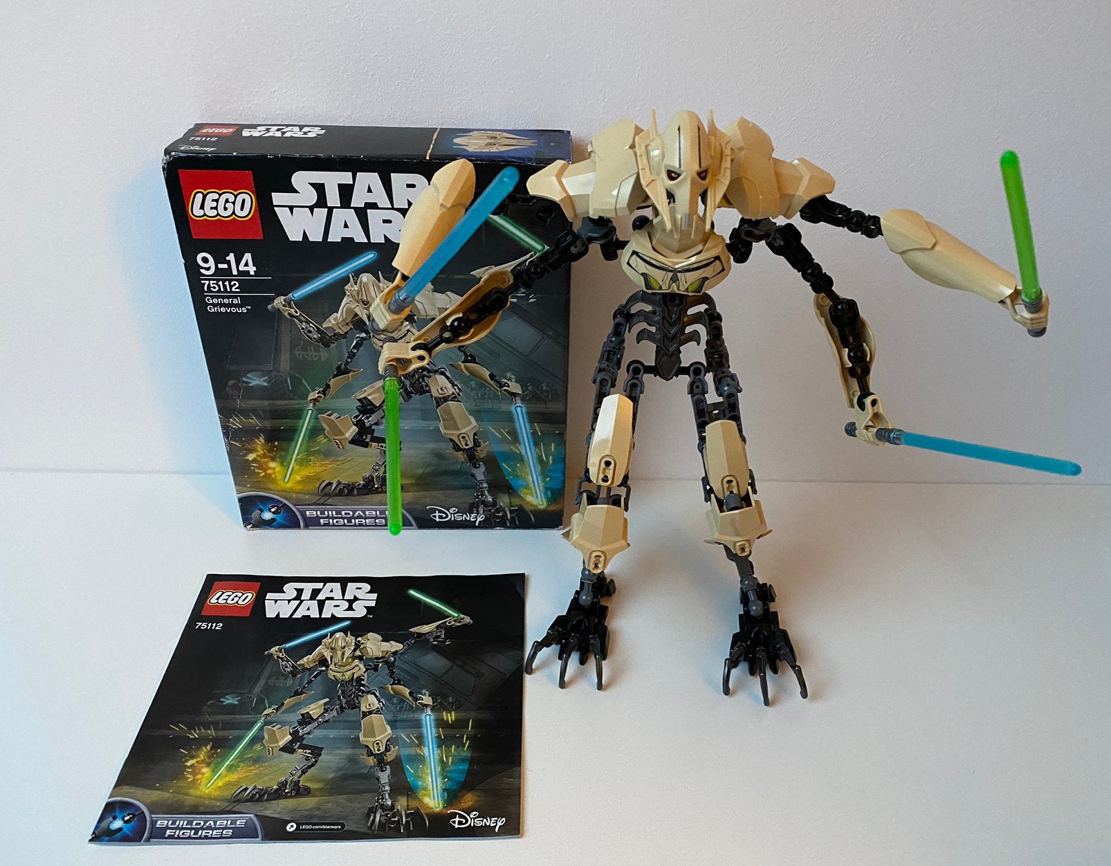 Lego Star Wars 75112 General Grievous compleet, Kinderen en Baby's, Speelgoed | Duplo en Lego, Compleet, Star Wars, Lego, Ophalen of Verzenden