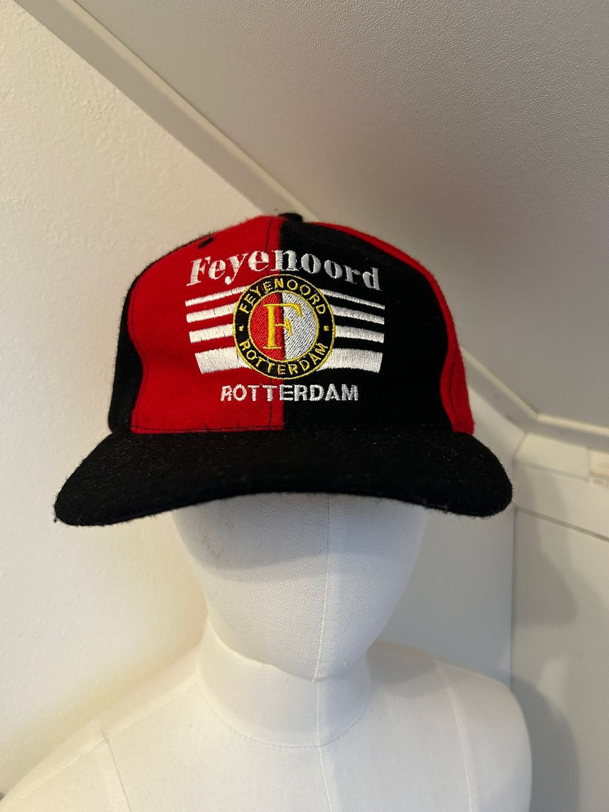 Vintge Feyenoord pet, Kleding | Heren, Ophalen of Verzenden, Zo goed als nieuw, One size fits all, Pet