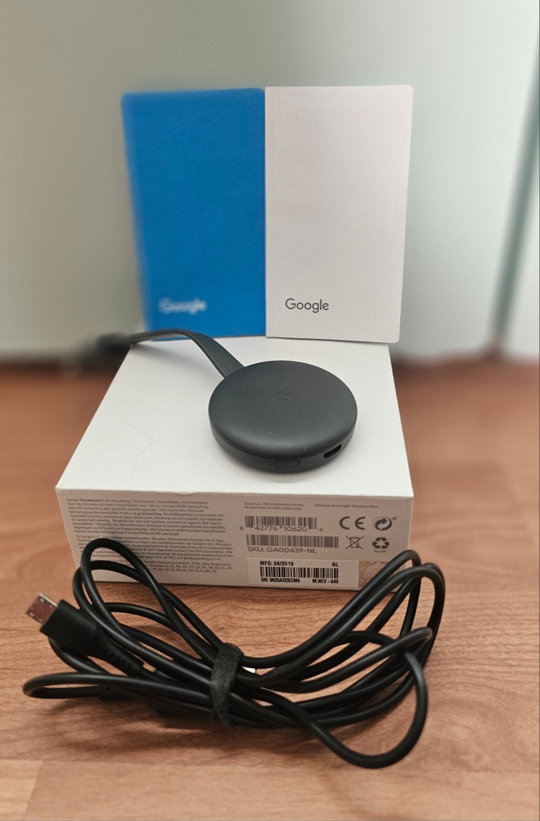 Google Chromecast 3rd gen, Ophalen of Verzenden, Zo goed als nieuw