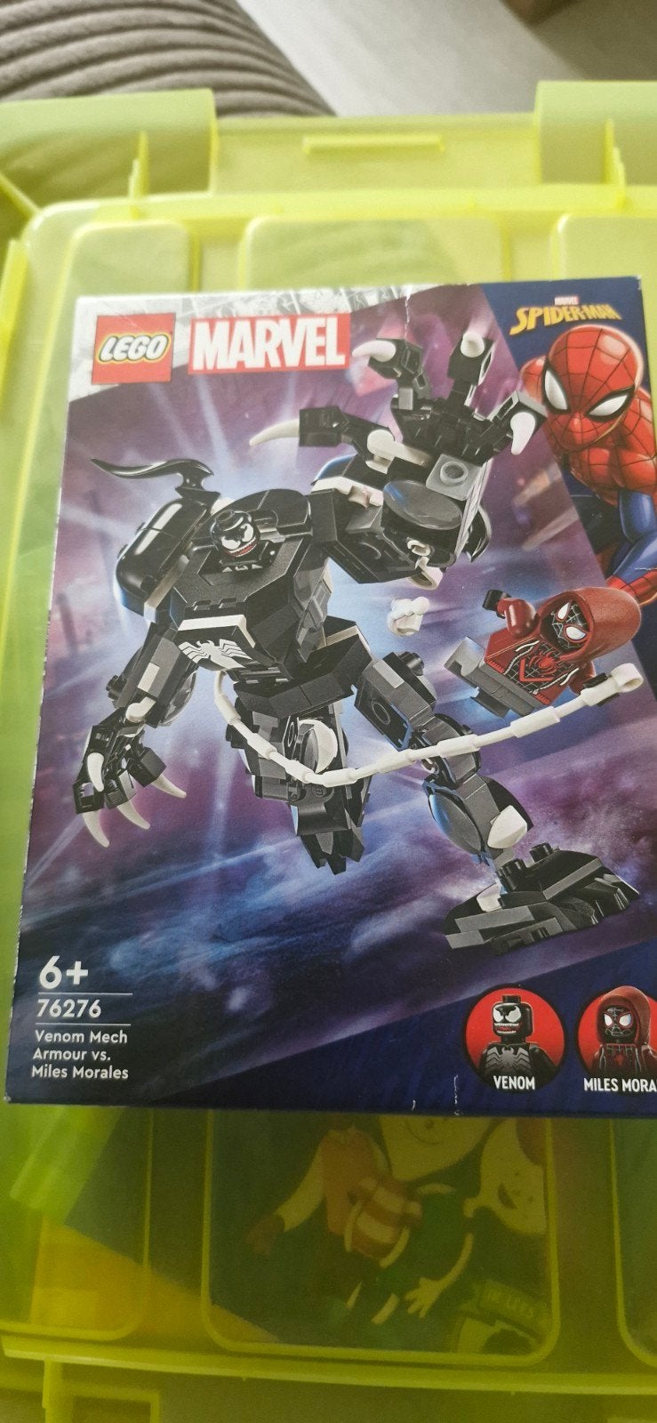 LEGO Marvel Venom Mech Armour vs. Miles Morales (76276), Inclusief minifiguren, Marvel, Lego, Nieuw